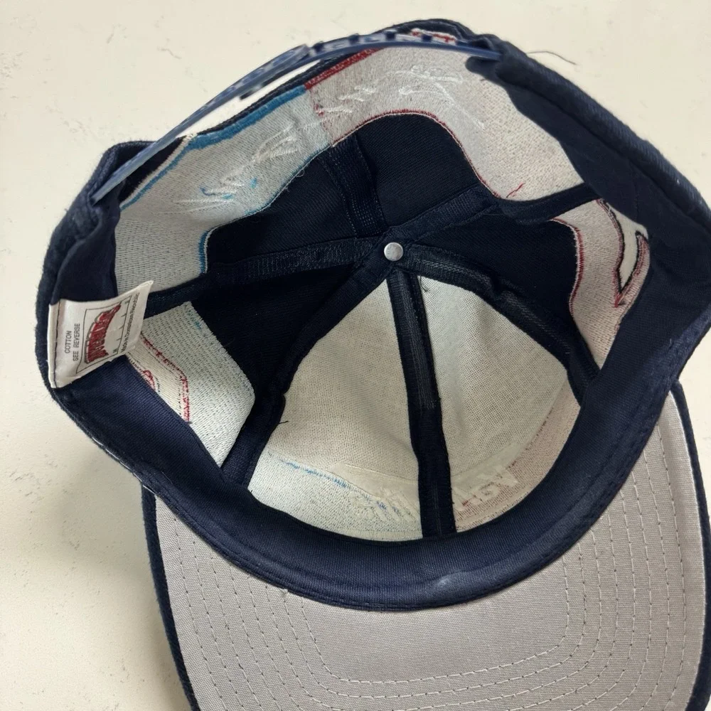 Vintage #6 Mark Martin Valvoline NASCAR Racing‎ Nutmeg Snapback Hat Cap